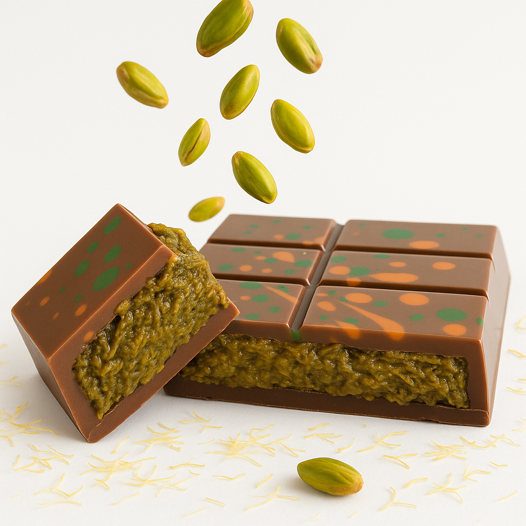 L’Étincelle Dubaï saveur pistache-kunefe