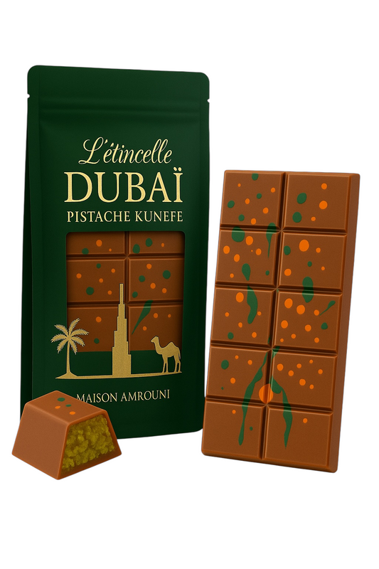 L’Étincelle Dubaï                                       saveur pistache-kunefe